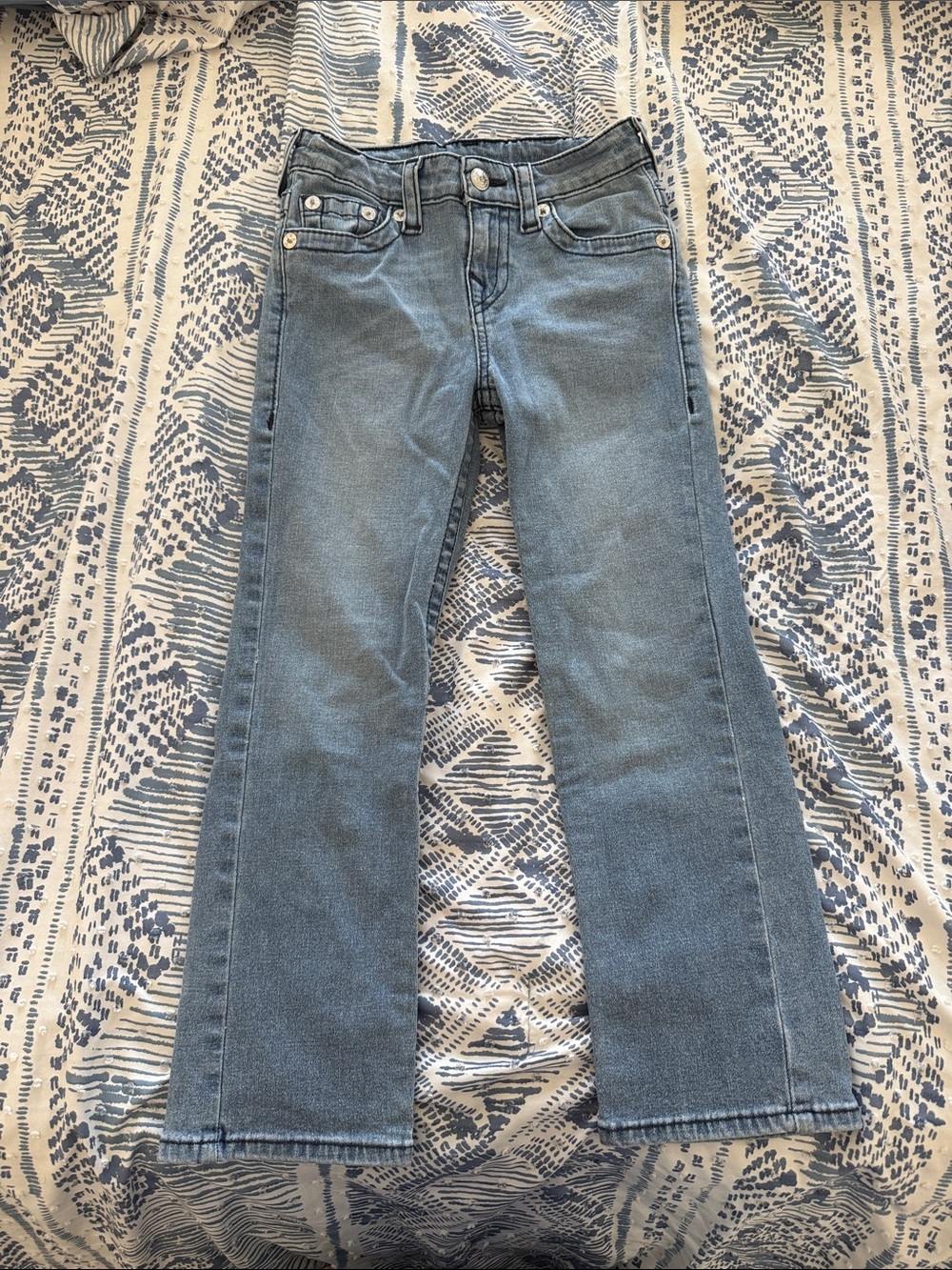True Religion Girls Light Blue Denim Jeans